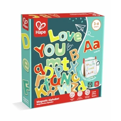 Image of Hape E2006 Colourful Magnets, Magnet Alphabet Letters