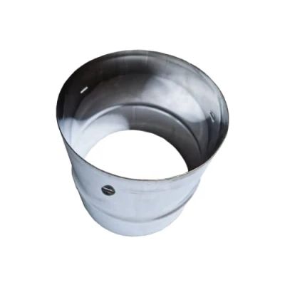 Image of Chimney Flexible Pipe Connector Stove Flue Liner Coupler Flexipipe Jointer ZK1, Ø 125 mm (4.92&quot;)