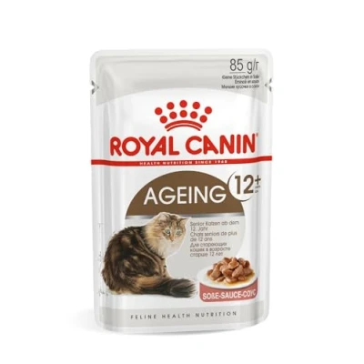 Image of Royal Canin Ageing 12+ In Gravy Senior Wet Cat Food, 85g