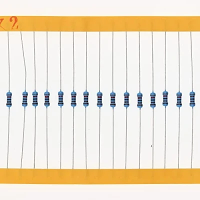 Image of HUABAN 200 Pieces 0.25 Watts 1/4W 8K2 Ohm 1% Metal Film Resistor