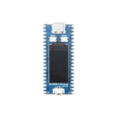 Image of Waveshare Pico like Pre soldered MCU Board Based On Raspberry Pi RP2040 with 0.96inch IPS display LCD Support Most Add Modules