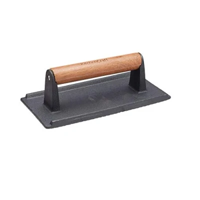 Image of KitchenCraft Cast Iron Grill Press