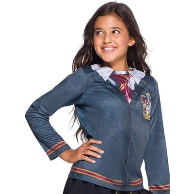 Image of Rubie&#039;s 641269S000 Gryffindor HARRY POTTER Fancy Dress, Girls, Multicolour, Small Age 3 4