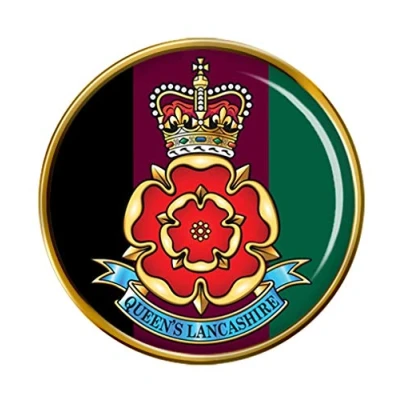 Image of Queen&#039;s Lancashire Regiment, British Army Pin Badge