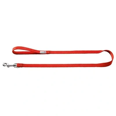 Image of Doodlebone Bold Dog Lead, Red, Medium