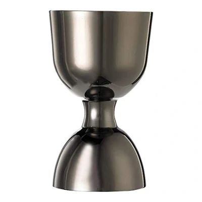 Image of Barfly Heavy Duty Straight Rim Bell Jigger, Stainless Steel, Black, 5.5 x 9.7 cm