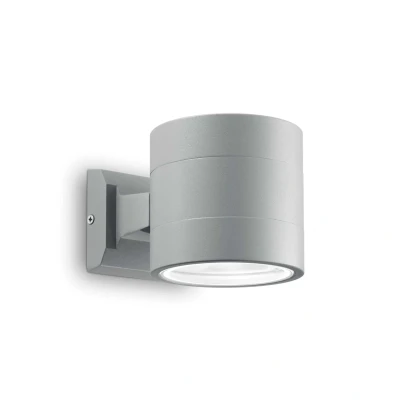 Image of Snif Round 1 Light Outdoor Up Down Wall White, Grey IP54, G9