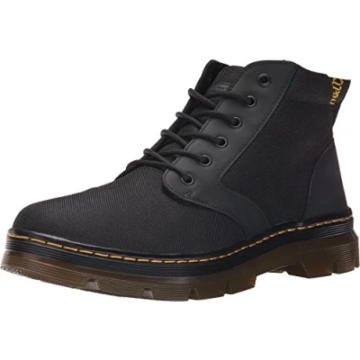Image of Dr. Martens Women&#039;s Bonny Classic Boots, Black (Black Extra Tough Nylon and Rubbery 001), 5 UK
