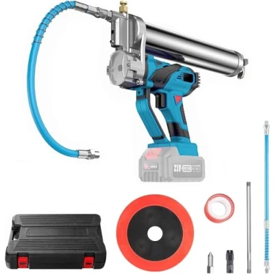 Image of Cordless Grease Gun for Makita 18V MAX Battery 10000 PSI Electric with 18 Inch Long High Pressure Hose (Without Battery)