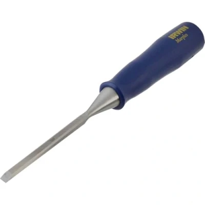Image of Irwin Marples M444 Blue Chip Bevel Edge Chisel 1/4 inch / 6mm