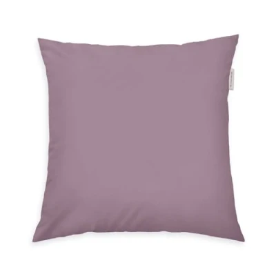 Image of Herding Tom Tailor Kissenhülle Uni Cozy Mauve, 40 x cm, 100% Baumwolle/Renforce, mit farbigem Markenreißverschluss