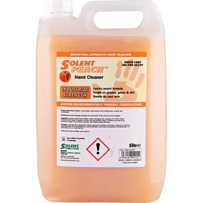 Image of Solent Cleaning Luxury Peach Soap, 5L