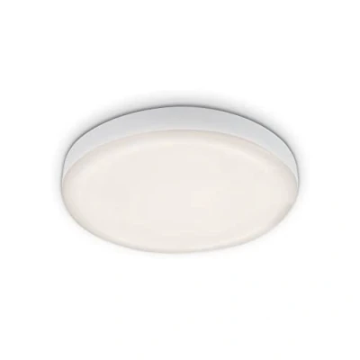 Image of Briloner LED recessed spotlight Plat, white, Ø 10 cm, 4,000K