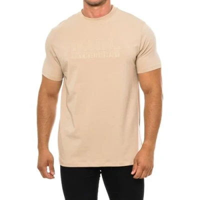 Image of Karl Lagerfeld Mens Short sleeve t shirt 755060 man Beige Size Small
