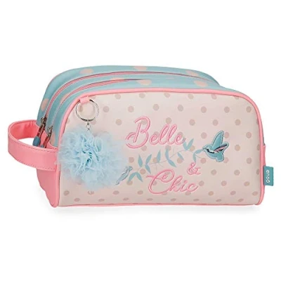 Image of Enso Belle and Chic Adaptable Two compartments Vanity Case Multicoloured 26x16x11 cms PVC