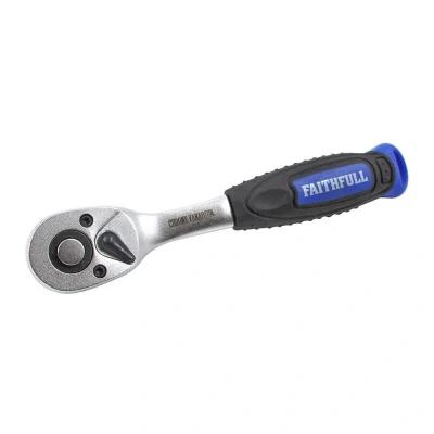 Image of Faithfull 1/4in Drive Quick Release Ratchet Handle