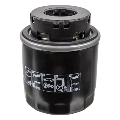 Image of 03C115561B, 03C115561J, 3C115561B, 3C115561J Oil Filter BLUE PRINT ADV182107 for conversion kit, cartridge, Spin on VOLKSWAGEN: Golf 5