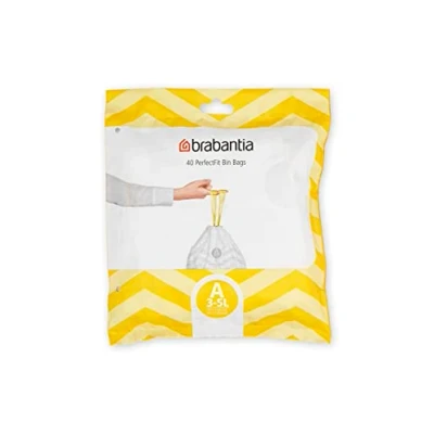 Image of Brabantia PerfectFit bags A 3 litre Dispenser Pack of 40