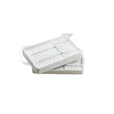 Image of Plastic Disposable Instrument tray inserts For Dental, Podiatry, Body Piercing, Beauty Clinics Tattoo 50 Pack (28x18cm Pre Formed Base)