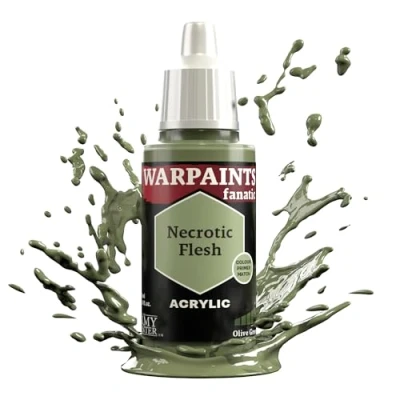 Image of The Army Painter Greens Warpaints Fanatic 18ml Acrylic Paints (Necrotic Flesh)