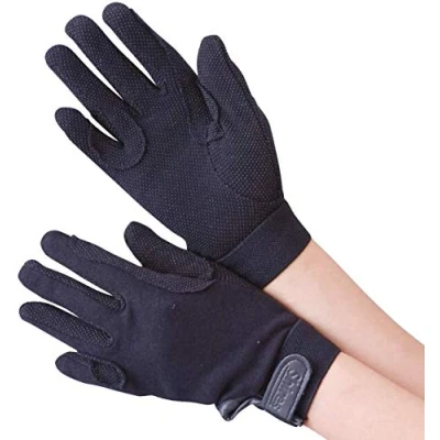 Image of Childs Newbury Riding Gloves Medium Black