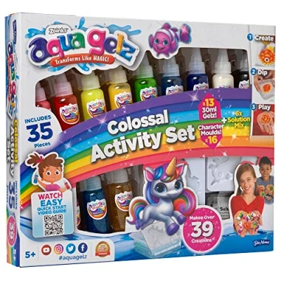 Image of John Adams 11105 EA AquaGelz Colossal Activity Set, Multicolor, 50.6 x 5 30.4 Centimeters