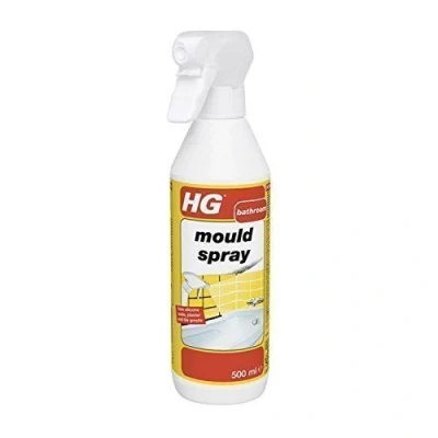 Image of HG Mould Cleaner Spray Removes Mildew Algae From Bathroom Wall Tile Silicone Spot Killer Concentrated Cleaning Protection Product With 30% Extra Free