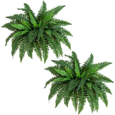 Image of NearlyNatural 40in. Boston Fern (Set of 2), Green