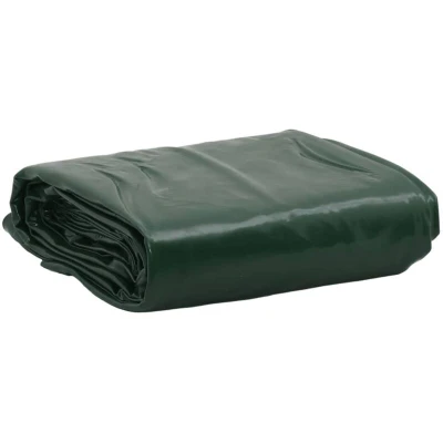 Image of vidaXL Tarpaulin Green 5x5 m 650 g/m²