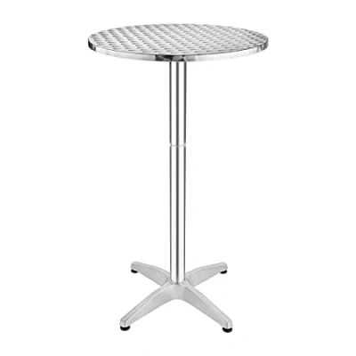 Image of Bolero Poseur Table CafпїЅ Bar Terrace Patio Garden Furniture 1050X600Mm