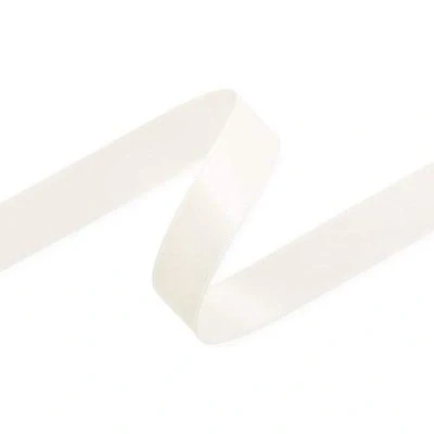 Image of 5 Metres Luxury Satin Ribbon 25mm Width x Craft Gift Wrap Floristry (White)