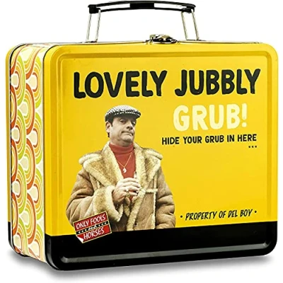 Image of Sporting Profiles Only Fools and Horses Lovely Jubbly Grub School Work Lunch Box