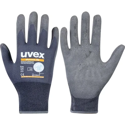 Image of uvex 60040 Phynomic Lite Aqua Polymerimpregnated Gloves Grey SZ 10