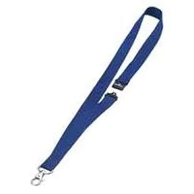 Image of Durable Necklace Textile with Safety Closure for Name