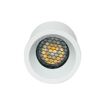 Image of LITECRAFT 5 Watt GU10 Anti Glare Cool White Dimmable Bulb (Pack of 3, White)