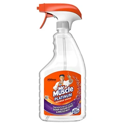 Image of Mr Muscle Platinum Shower Shine Spray, 750 ml (Pack of 1)