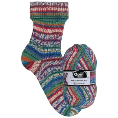 Image of Opal Nach Hundertwasser Edition 4053 807 (425m) 4 Ply Durable Sock Yarn 1x100g