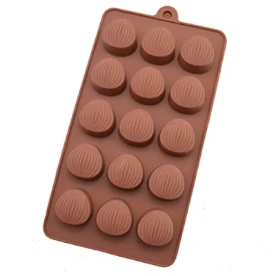 Image of TTOA Nut Chestnut Silicone Chocolate Mould Non Stick Ice Cube Cake Decoration