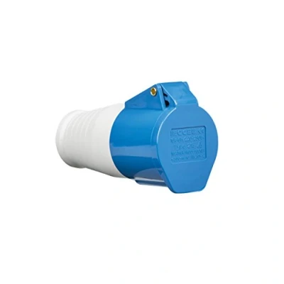 Image of KnightsBridge 240V IP44 32A Connector 2P+E