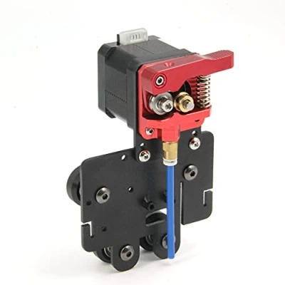 Image of Zeberoxyz Direct Drive Single Gear Extruder with 4pcs Pulleys Upgrade Support Plate Stepper Motor Kit Easy Print Flexible Filament for Ender5/Ender5 Series(Single Support+Motor Kit)