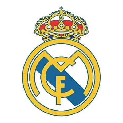 Image of Real Madrid CF Official Football Car Air Freshener (One Size) (White/Gold/Blue)