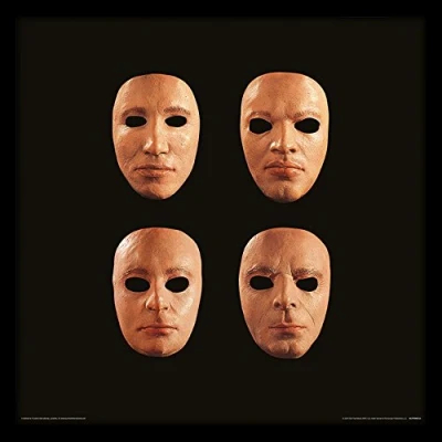 Image of Pyramid International Pink Floyd (is There Anybody Out There) 12&quot; Framed Classic Album Sleeve Memorabilia 31.5 x 31.5cm, Multicolour, 31 1.3 cm