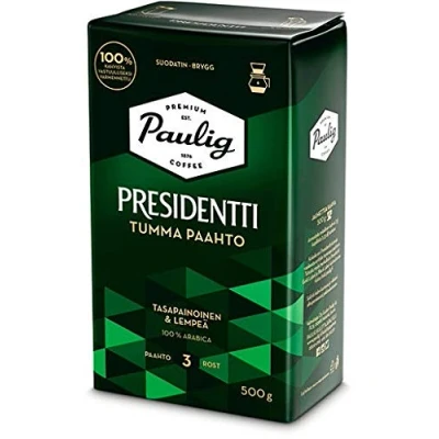 Image of Paulig Presidentti Dark Roast Coffee 500g