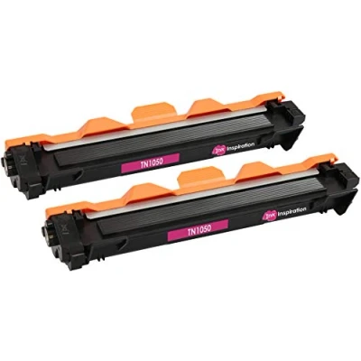 Image of 2 Compatible TN1050 TN 1050 Laser Toner Cartridges for Brother HL 1110 1112 DCP 1510 1512 1610W 1612W 1210W 1212W MFC 1810 1910W 1,000 Pages