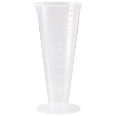 Image of Kitchen Laboratory Plastic Measurement Beaker Measuring Cup 100ml