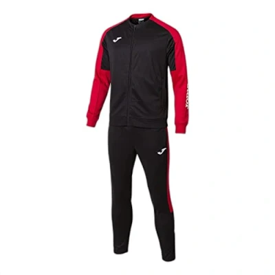 Image of Joma Men&#039;s Eco Championship Tracksuit, Black Red, S