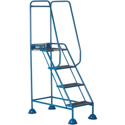 Image of Climb It Domed Feet Step 4 Tread Anti Slip Blue AAD04SBL