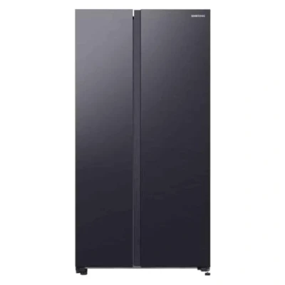 Image of SAMSUNG SpaceMax RS62DG5003B1EU American Style Smart Fridge Freezer Black, Black
