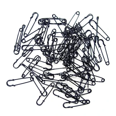 Image of HAND® Pack of 50 Black Kilt Pins 38mm 1.5&quot;