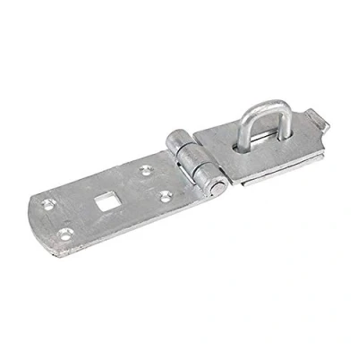 Image of Timco BHS8GBTaurus Secure Bolt On Hasp &amp; Staple Heavy Duty Hot Dipped Galvanised 8&quot;